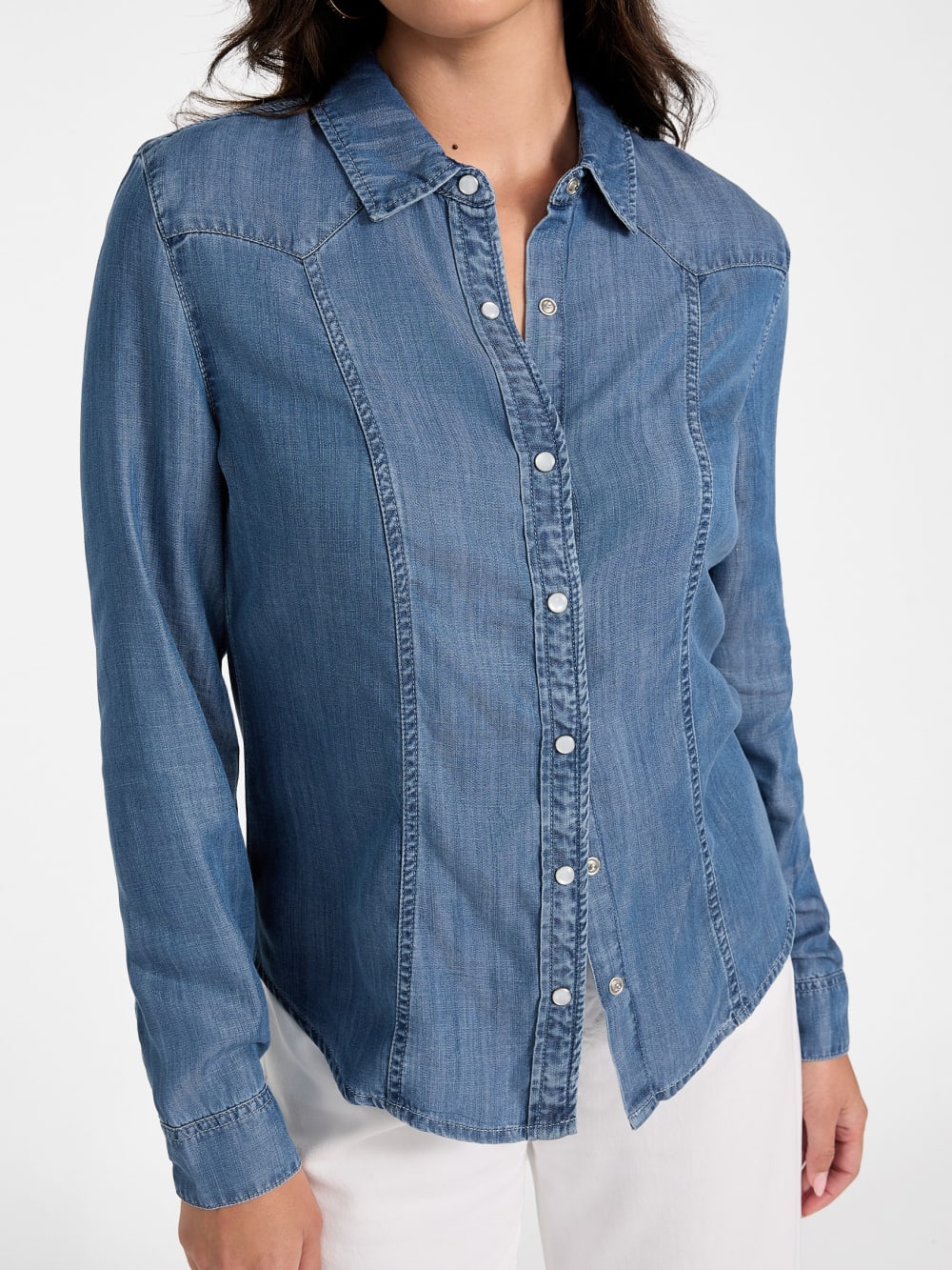 Classic Denim Western Shirt