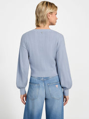 Eco Lyla Bow Cardigan Sweater