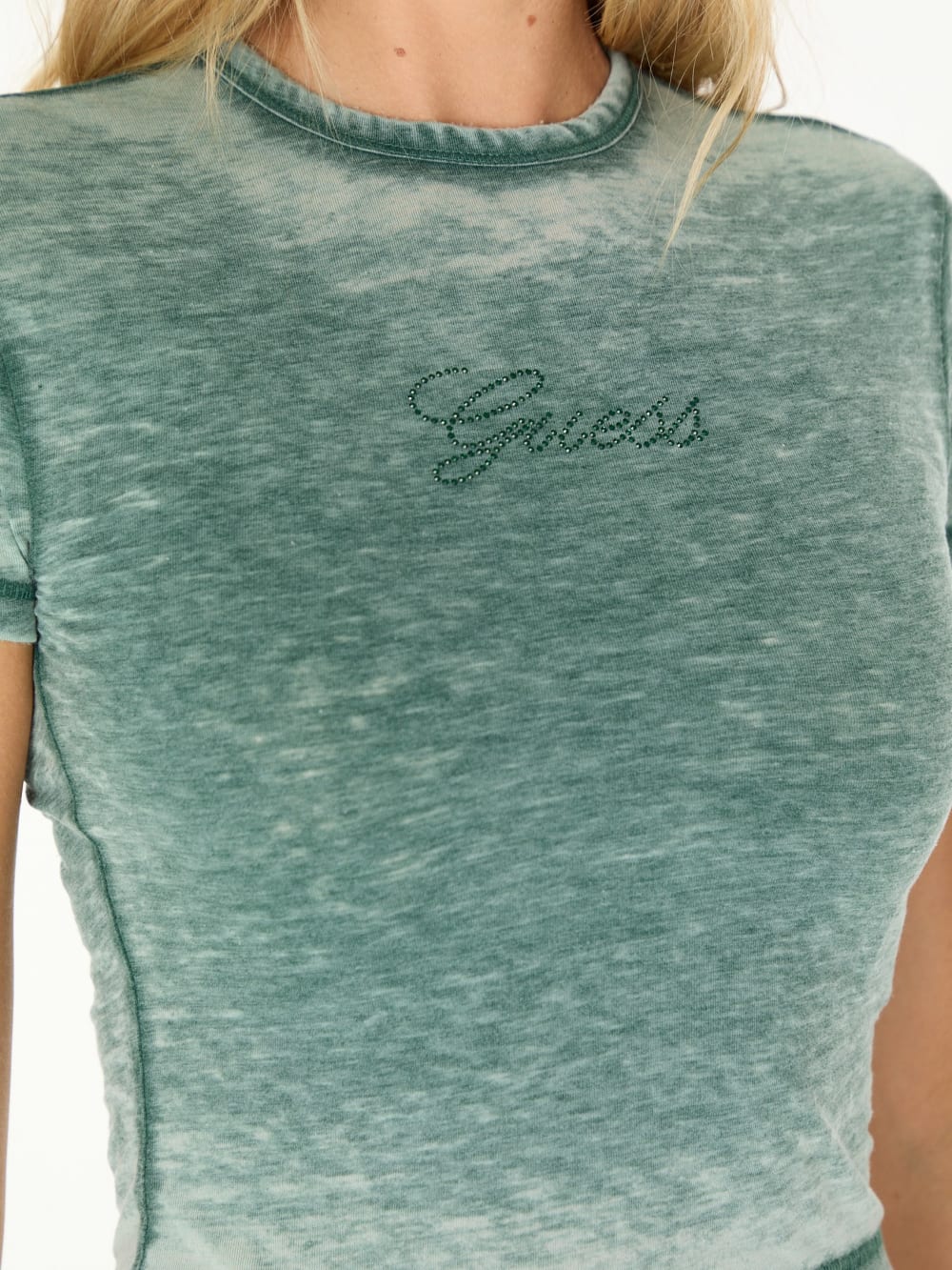 classic logo baby tee