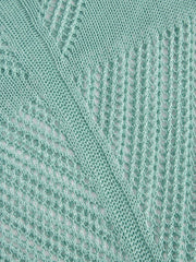 Washed Crochet Sweater
