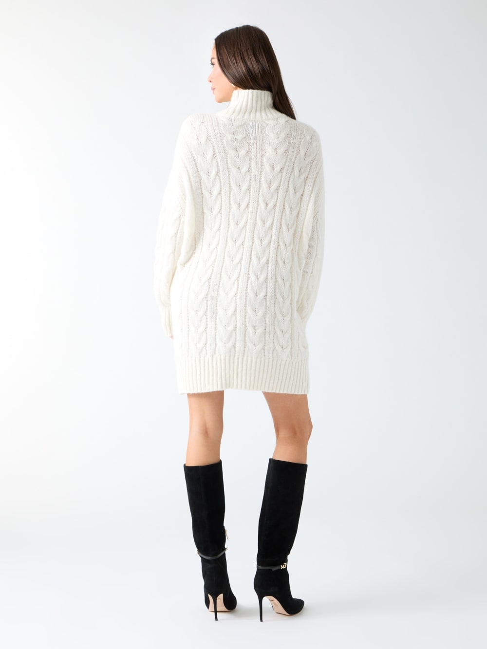 Aida Maxi Cable-Knit Sweater