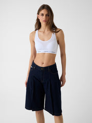 Logo band bra