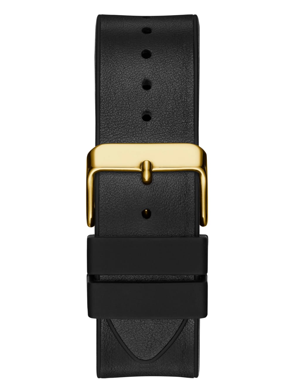 Black And Gold-Tone Square Multifunction Watch