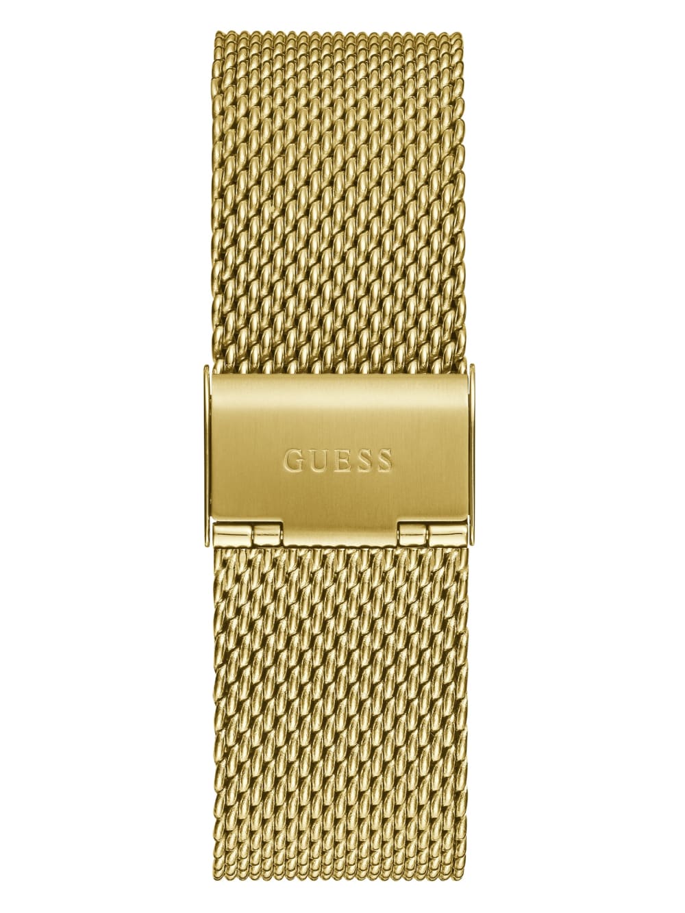 Gold-Tone Mesh Analog Watch
