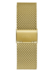 Gold-Tone Mesh Analog Watch