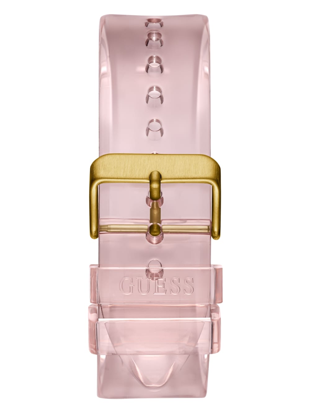 Pink and White Multifunction Silicon Watch