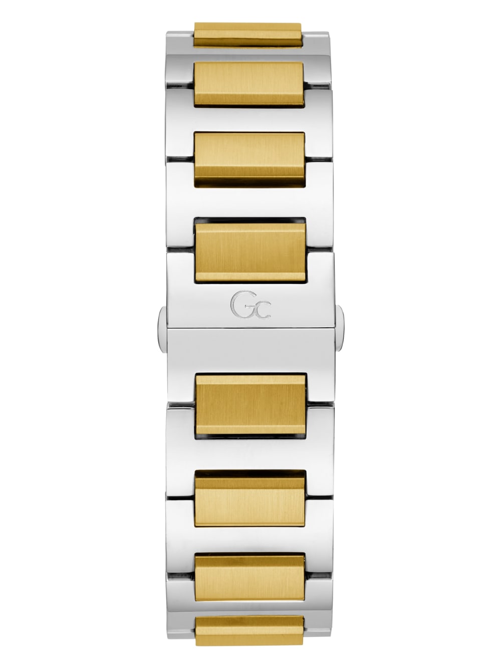 Gc Two-Tone and Green Chronograph Watch