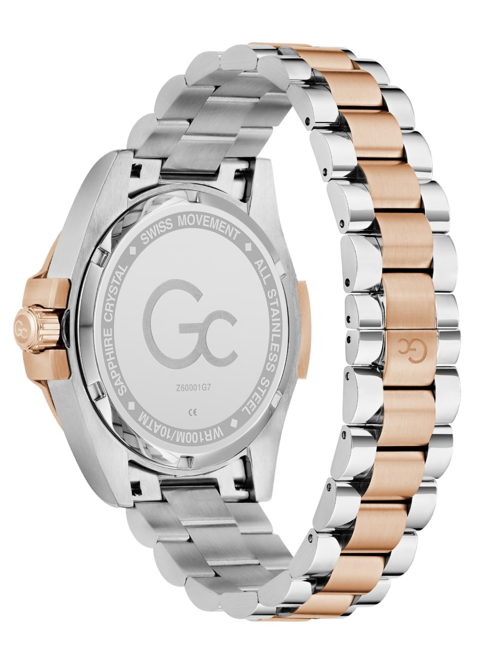 Gc Two-Tone Analog Watch