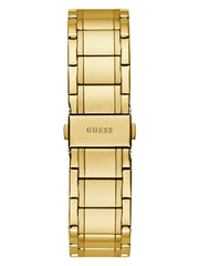 Gold-Tone and Green Analog Watch