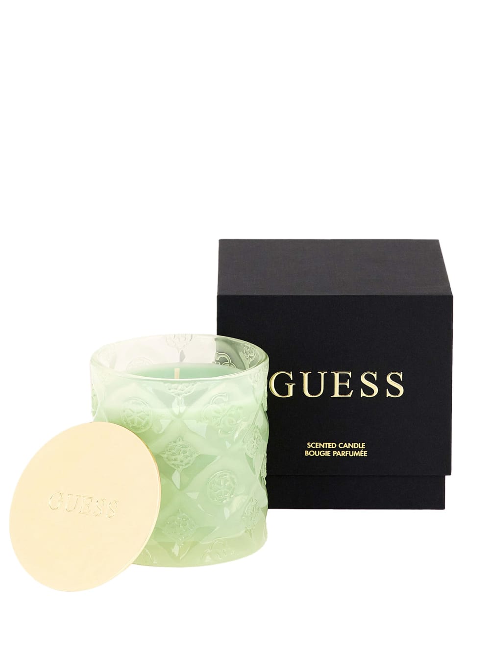 Diamond-Cut Peony Candle