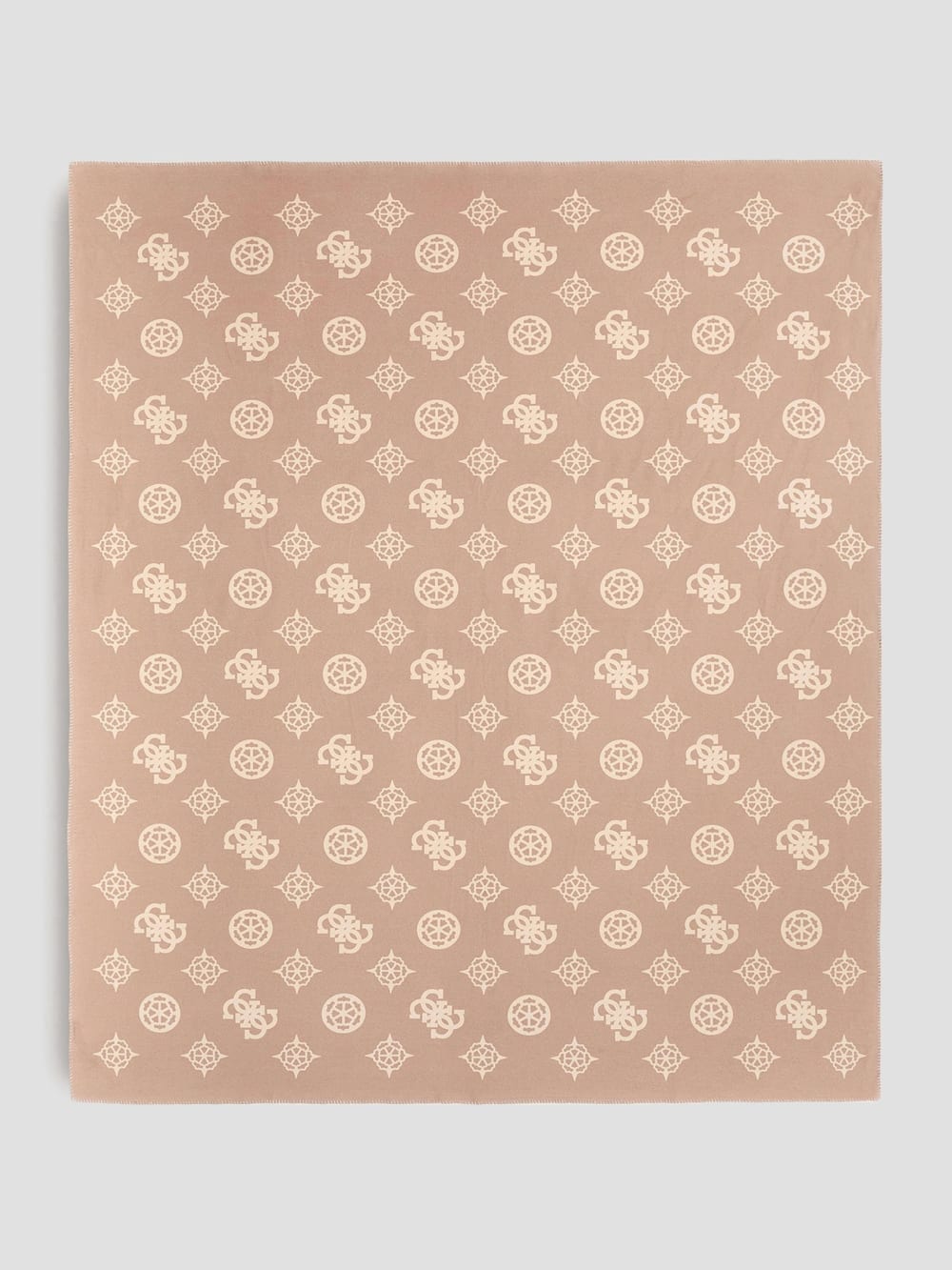 Fleece Peony Blanket