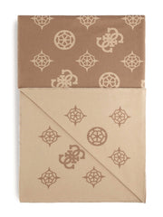 Fleece Peony Blanket