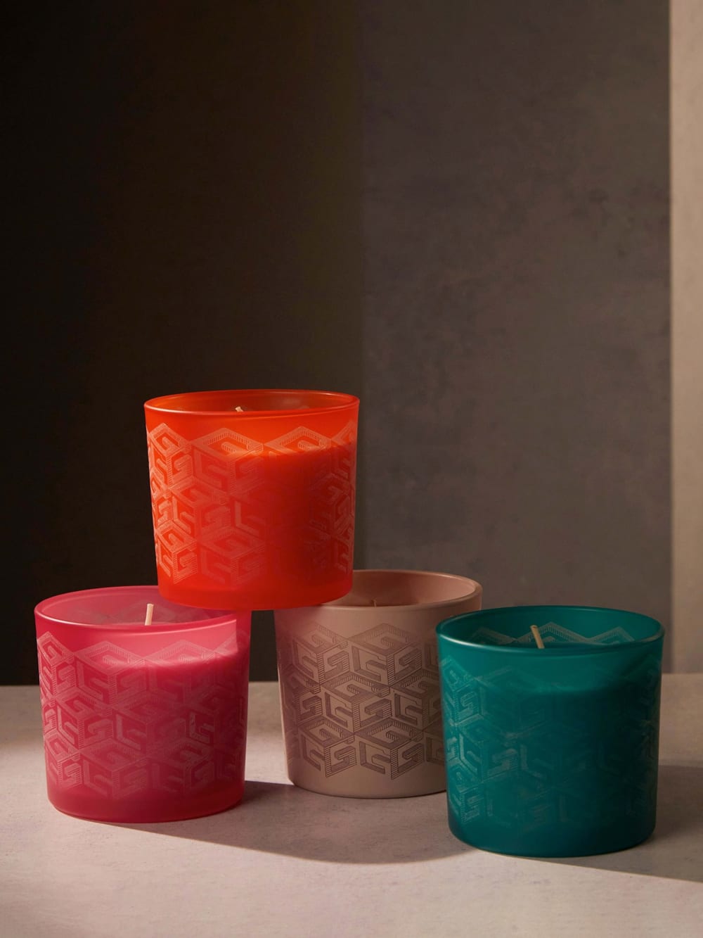 Laser-Cut G Cube Candle