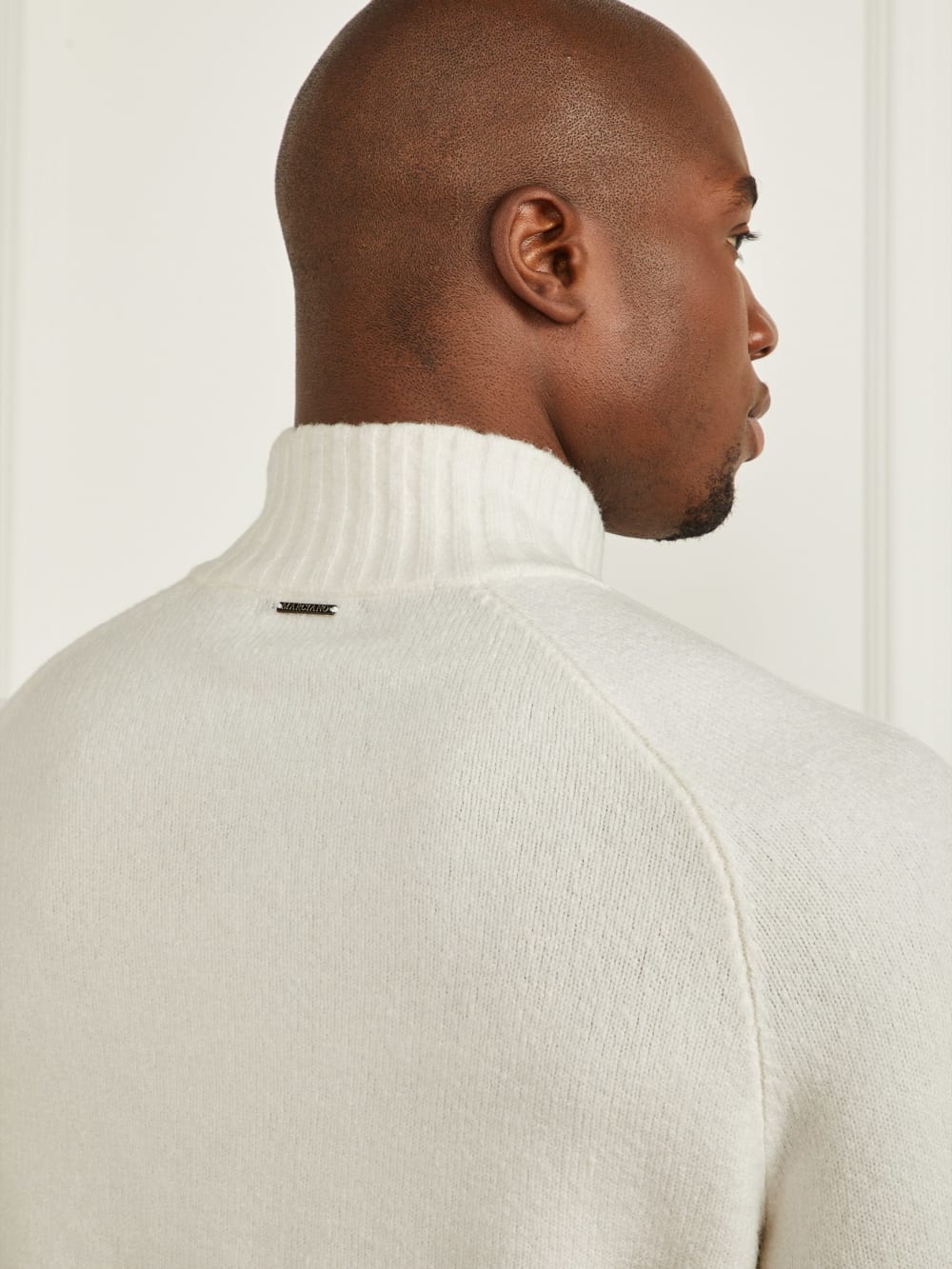Eco Half-Zip Cable Knit Sweater