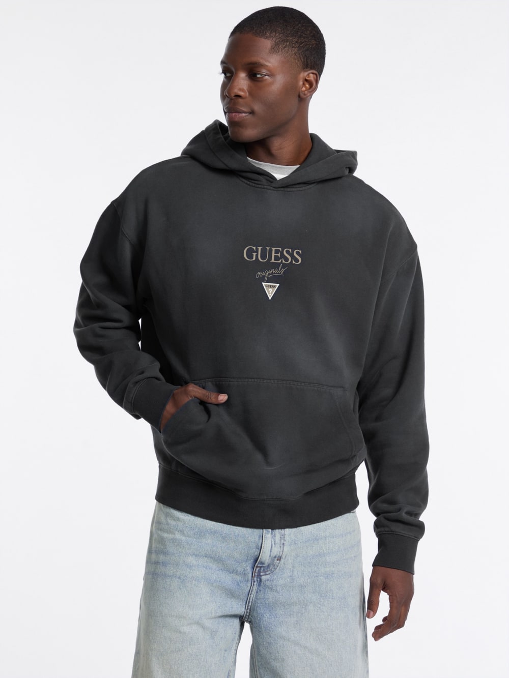 GUESS Originals Baker Logo Hoodie