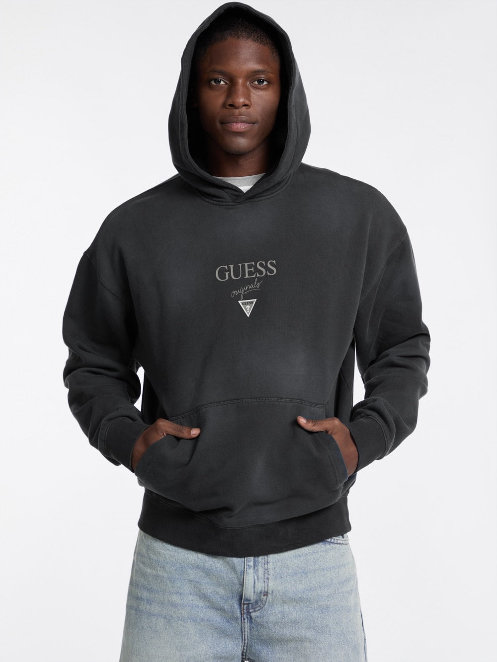 GUESS Originals Baker Logo Hoodie