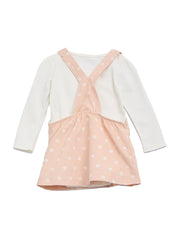 Eco Hearts Bodysuit and Corduroy Skirtall Set (0-24M)