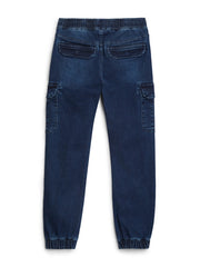 Eco Cargo Denim Joggers (7-16)