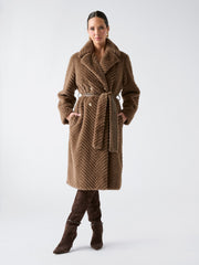 Claire Faux-Fur Coat