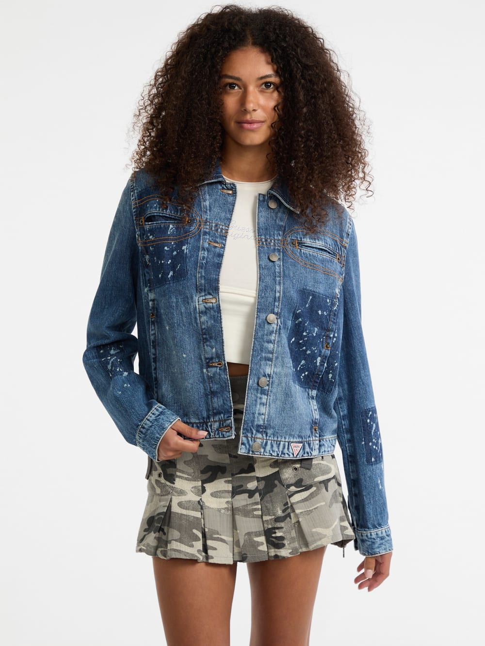 GUESS Originals Harrington Denim Jacket