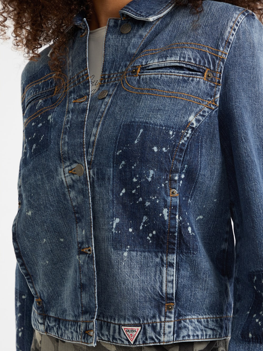 GUESS Originals Harrington Denim Jacket