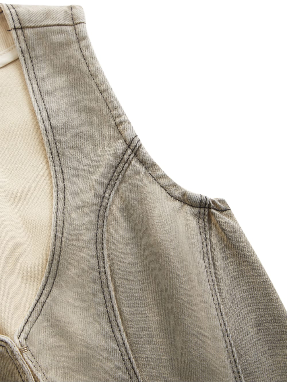 hook denim vest