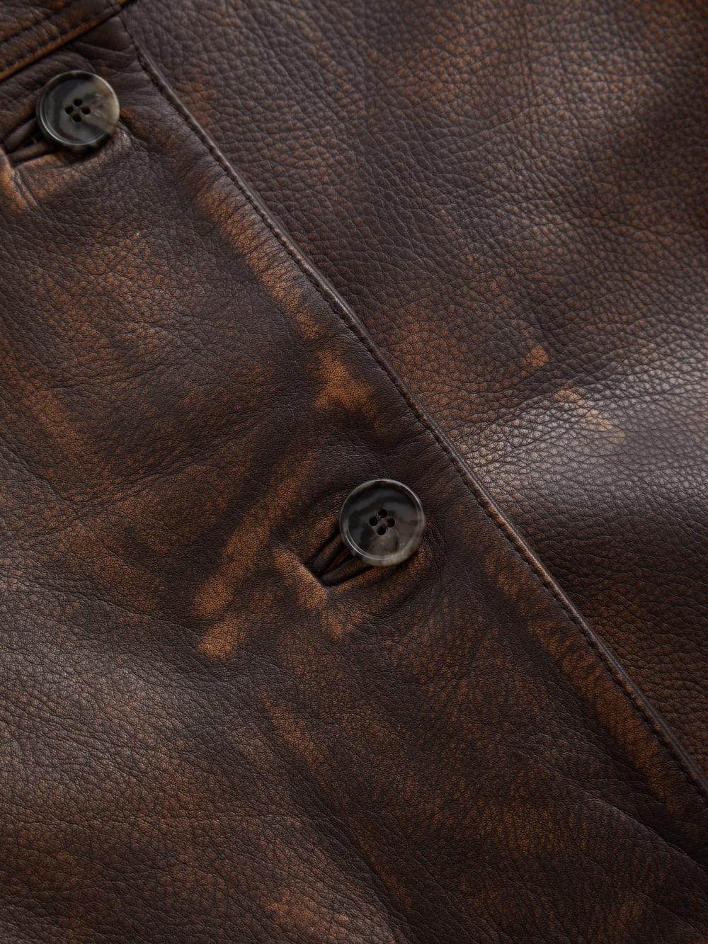 vintage leather jacket