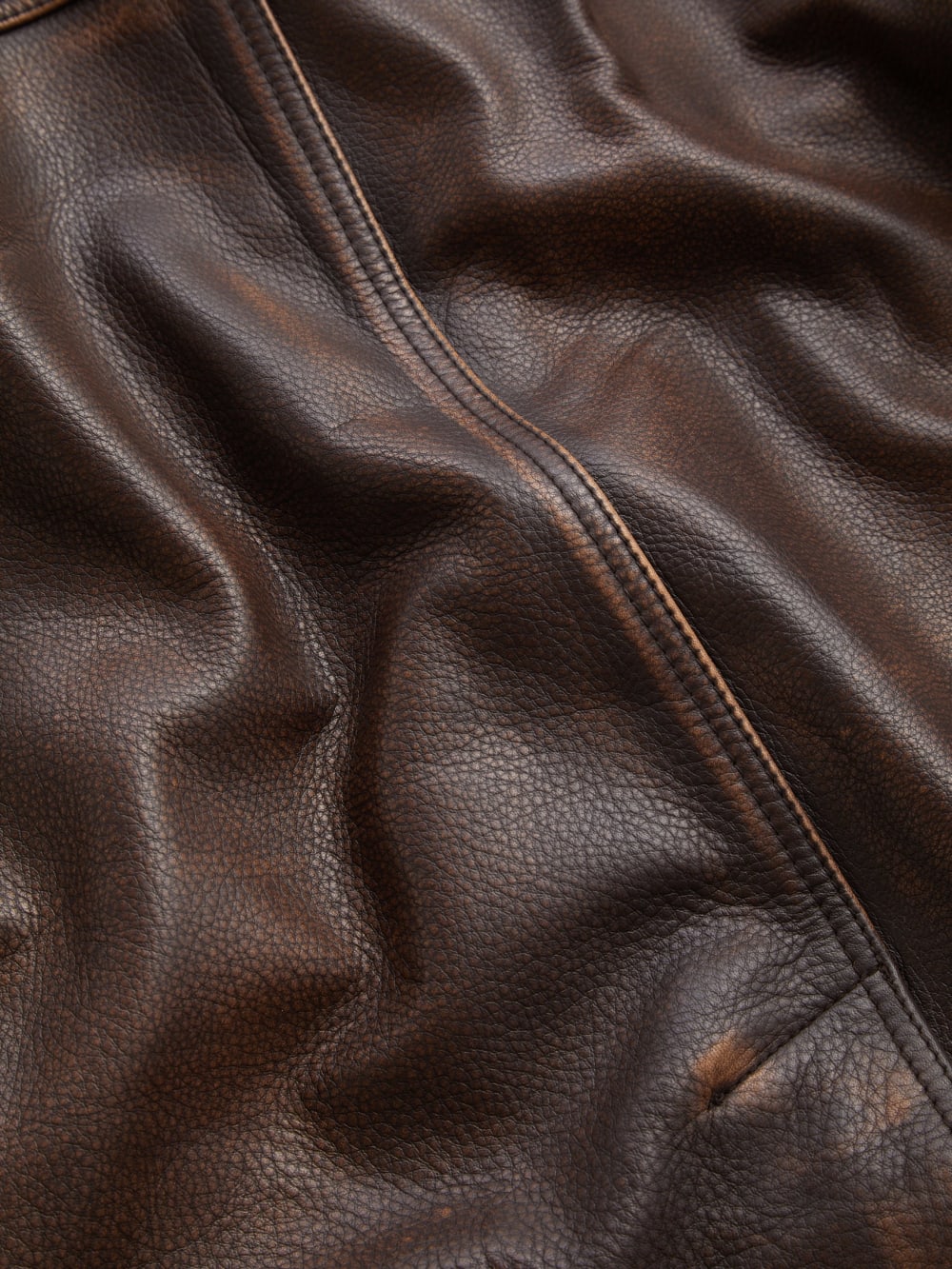 vintage leather jacket
