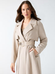 Natalie Longline Trench Coat