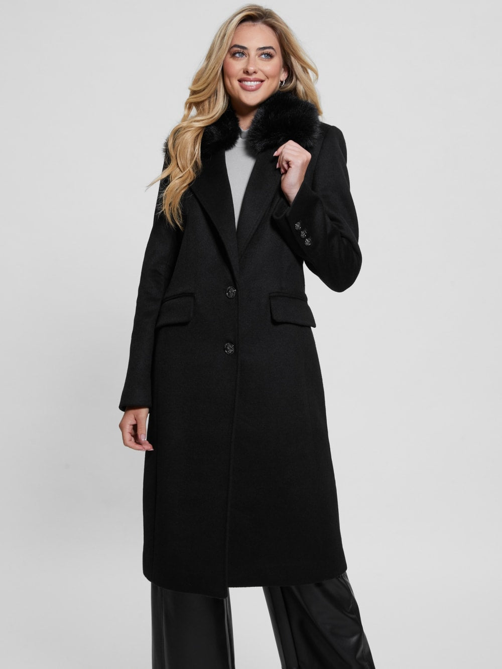 Eco Nancy Wool-Blend Coat