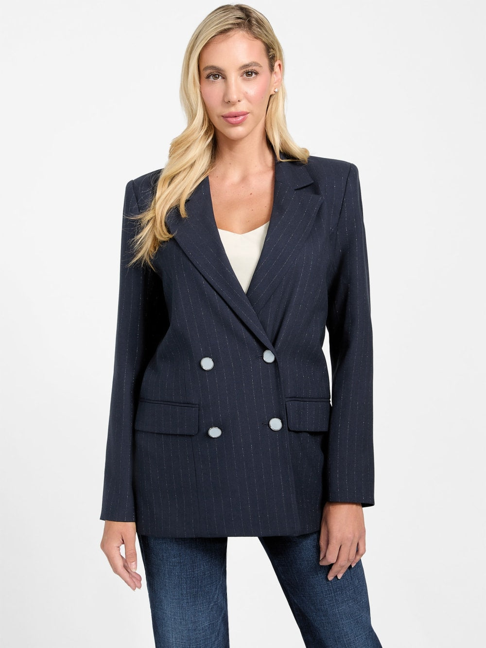 Eco Zanita Double-Breasted Blazer
