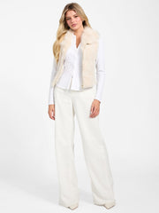 Amari Faux-Fur Zip Vest