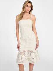 Maisy Strapless Lace Dress