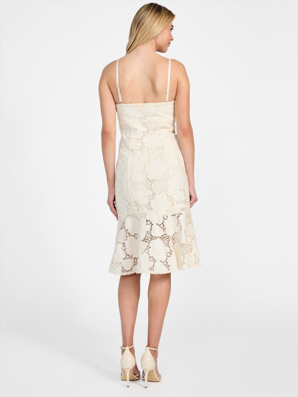 Maisy Strapless Lace Dress