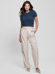 Usami Fuzzy Sweater Top