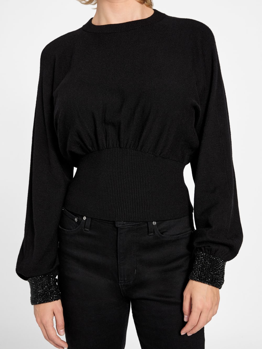 Eco Posa Bling Cuff Sweater