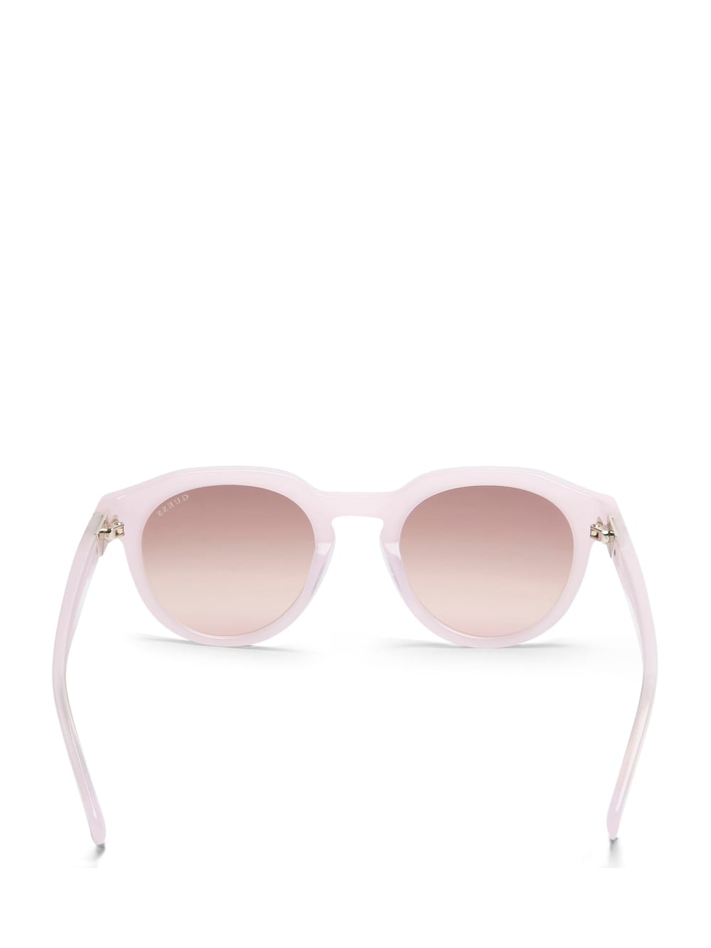 Oversized Round Plastic Sunglasses