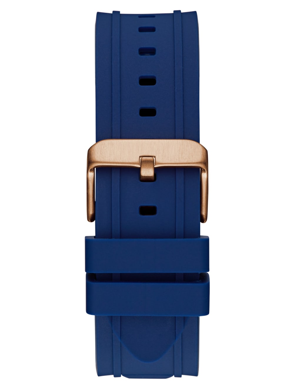 Rose Gold-Tone and Blue Multifunction Watch