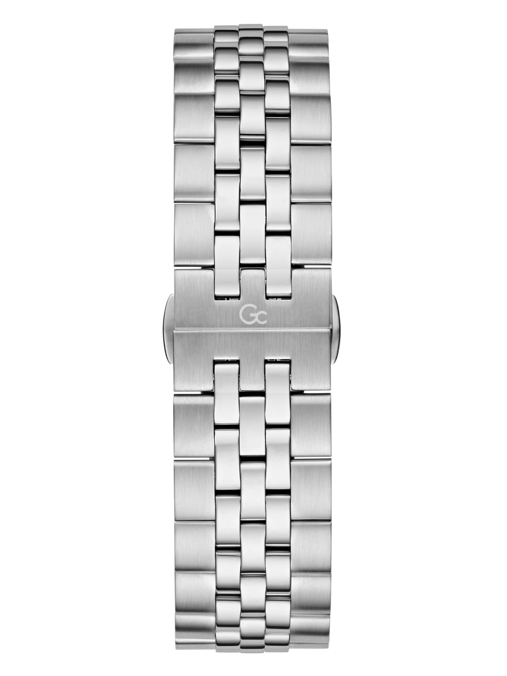 Gc Silver & Blue Chronograph Watch