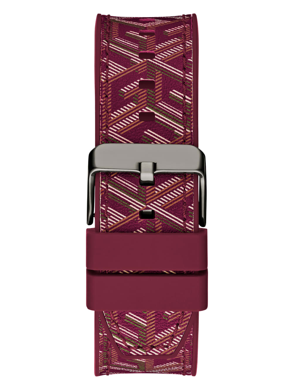 G-Cube Red Leather Multifunction Watch