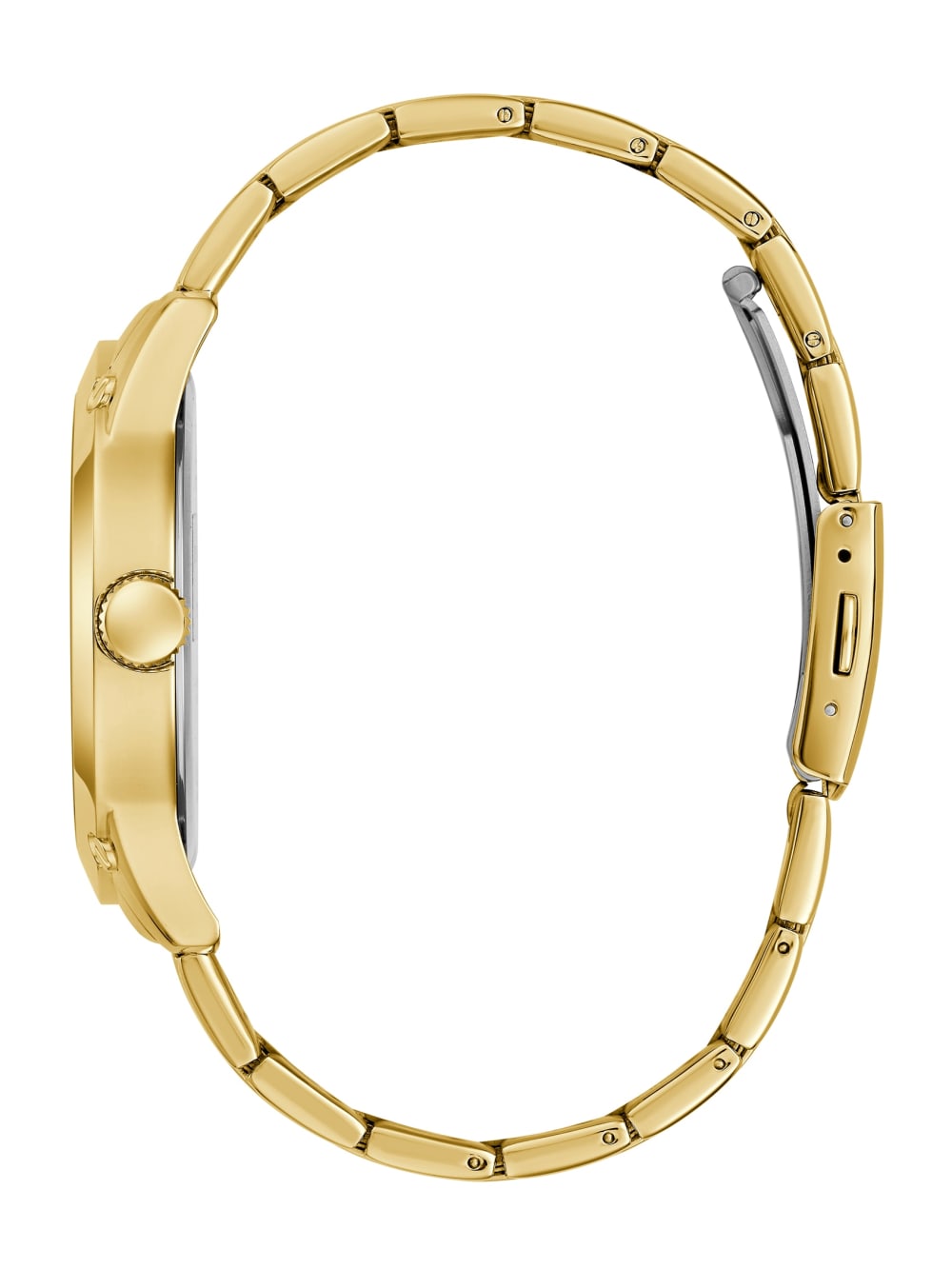 Crescent Diamond Analog Watch