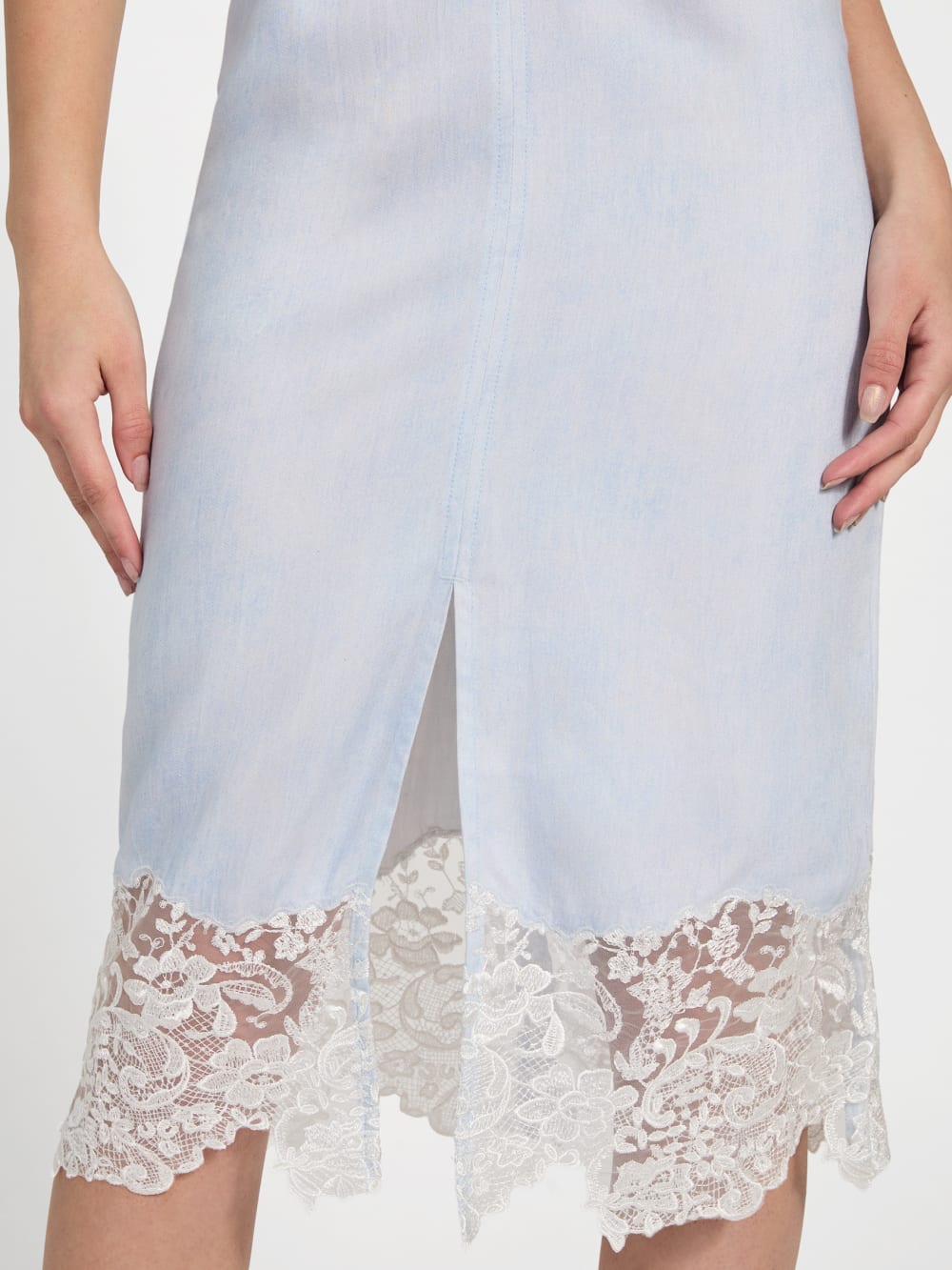 Aria Maxi Denim Dress