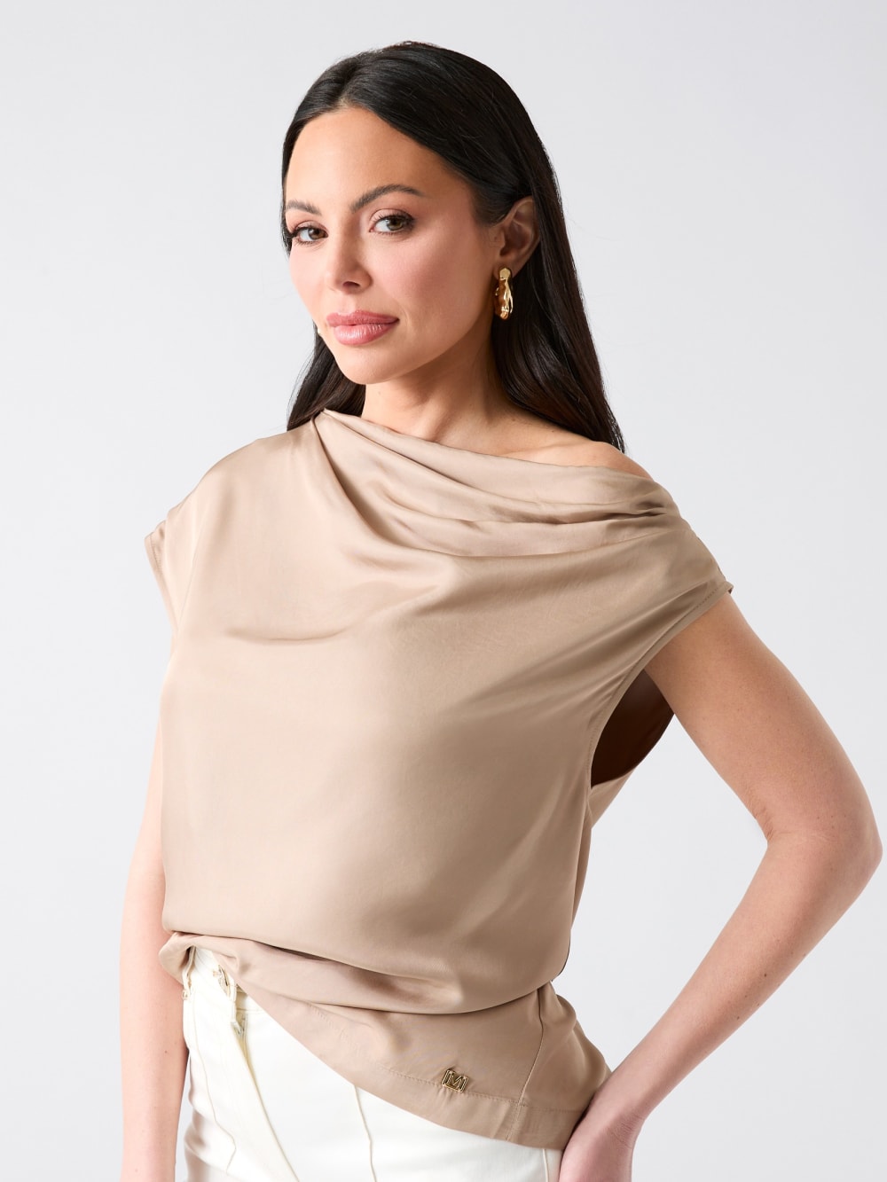 Dorian Draped Top