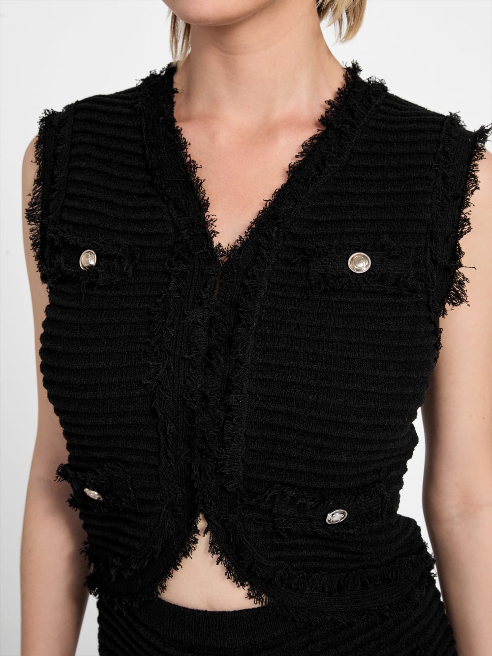 Eco Malina Boucl  Ottoman Vest