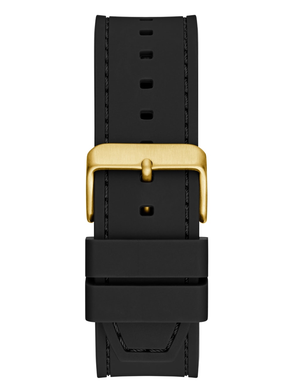 Gold-Tone and Black Analog Watch
