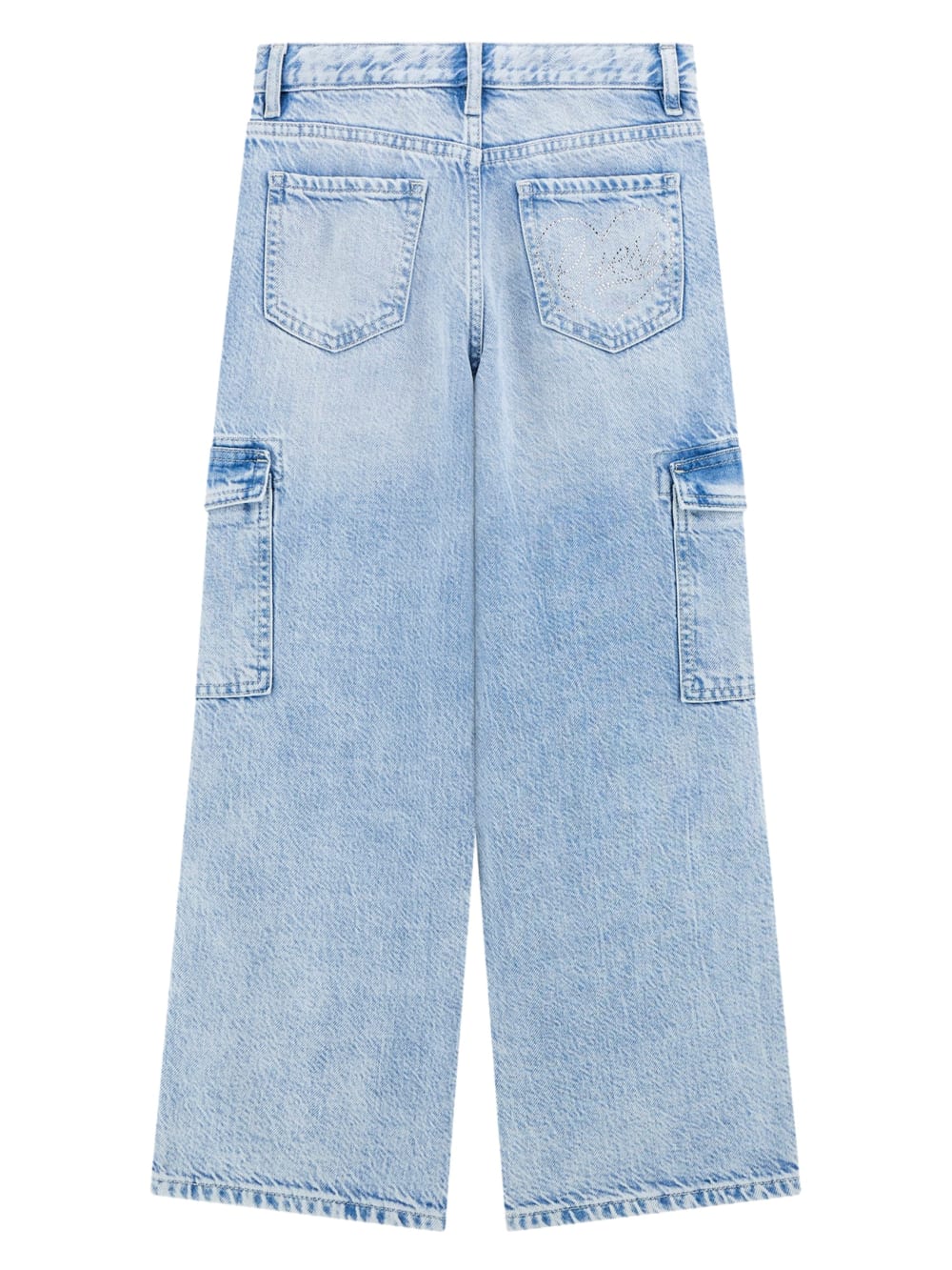 Eco Denim Cargo Pants (7-16)
