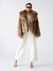 Duchesse Faux-Fur Jacket
