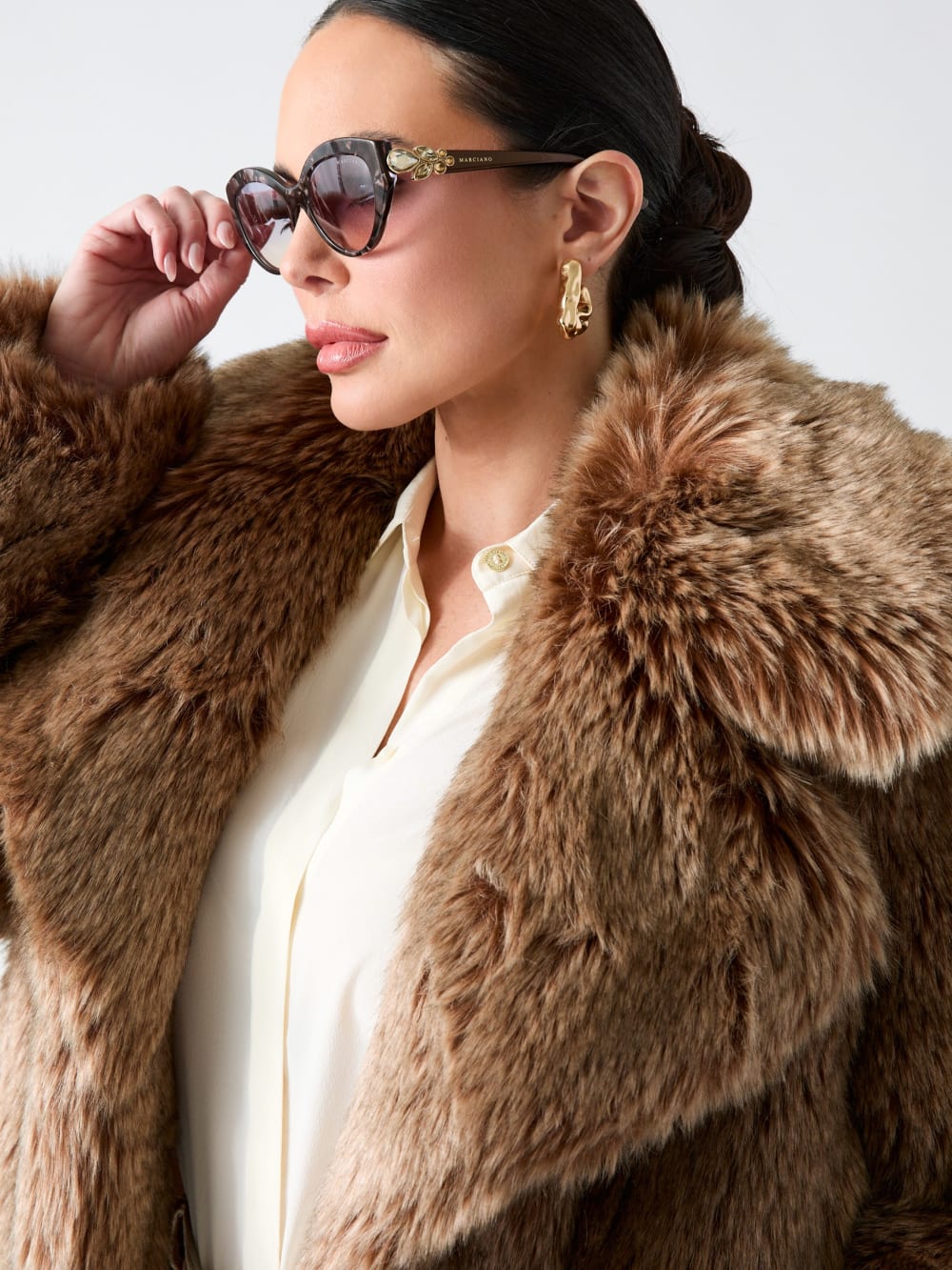 Duchesse Faux-Fur Jacket