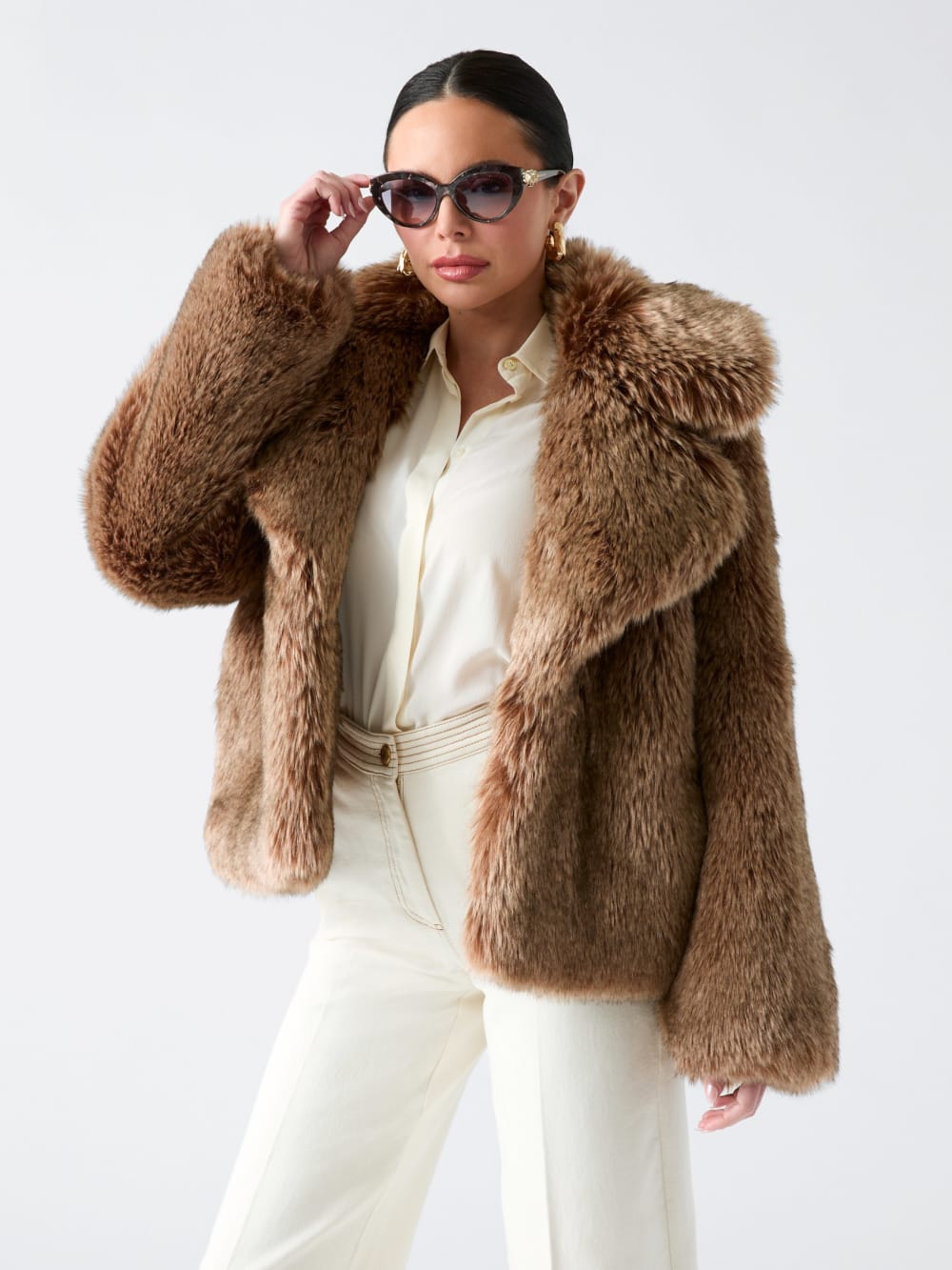 Duchesse Faux-Fur Jacket