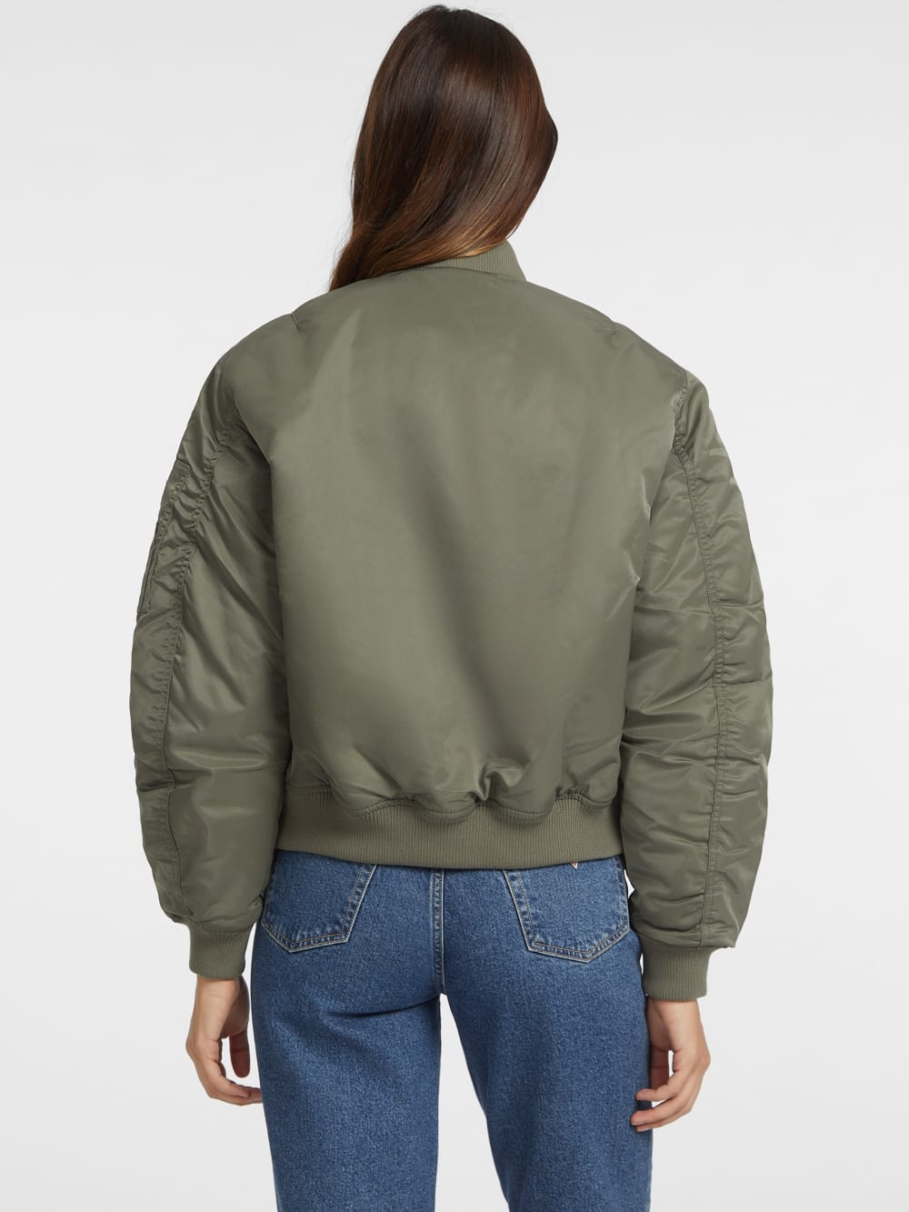 Nylon Bomber Jacket